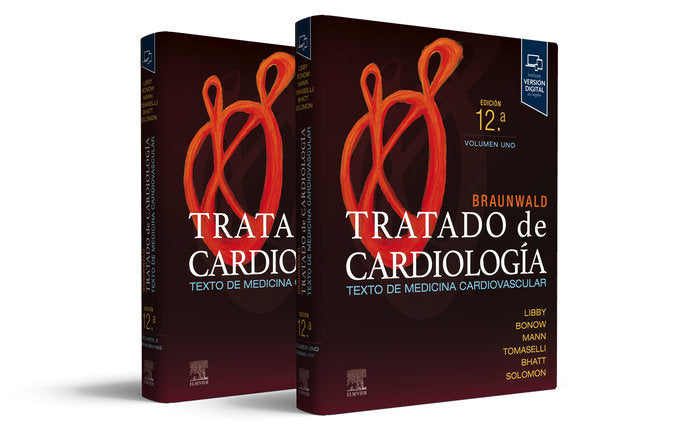 BRAUNWALD TRATADO DE CARDIOLOGIA 12ª ED, de LIBBY | portada del libro