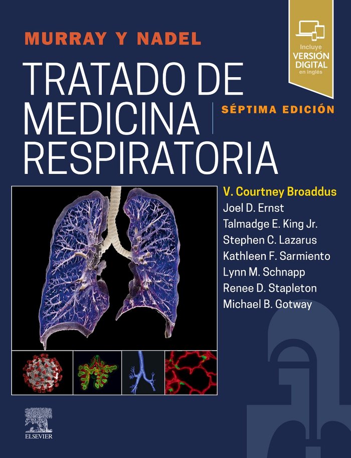 Murray y Nadel. Tratado de medicina respiratoria, 2 Vols, de BROADDUS | portada del libro