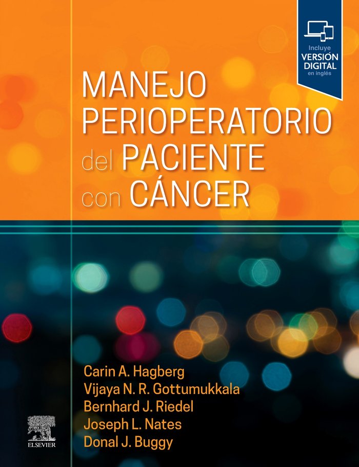 MANEJO PERIOPERATORIO DEL PACIENTE CON CANCER, de HAGBERG | portada del libro