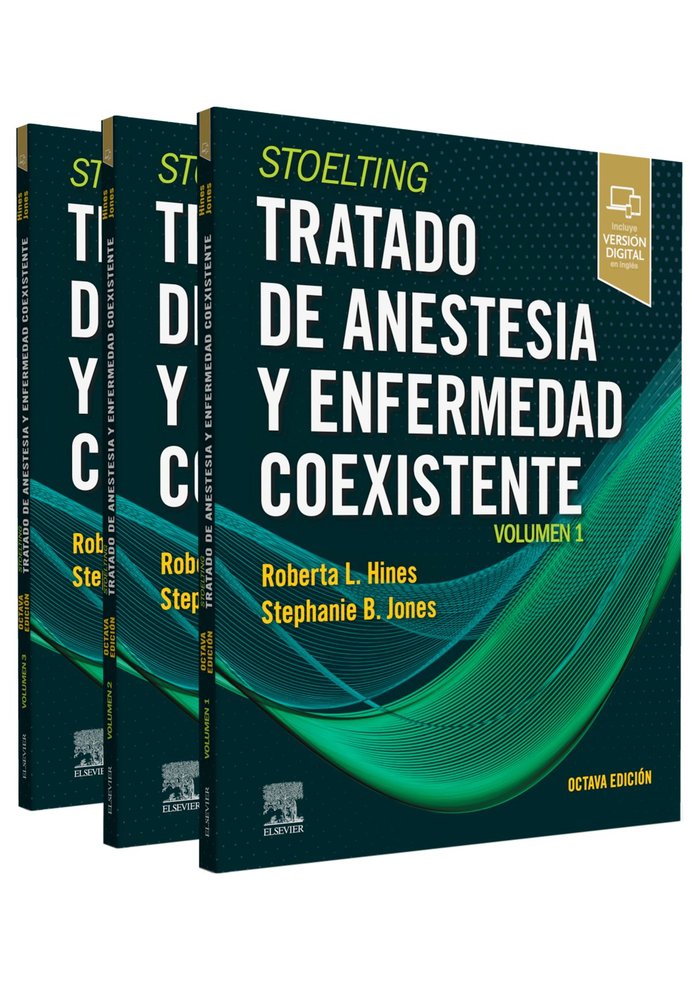 TRATADO DE ANESTESIA Y ENFERMEDAD COEXISTENTE. 3 VOLS., de HINES,ROBERTA L. | portada del libro