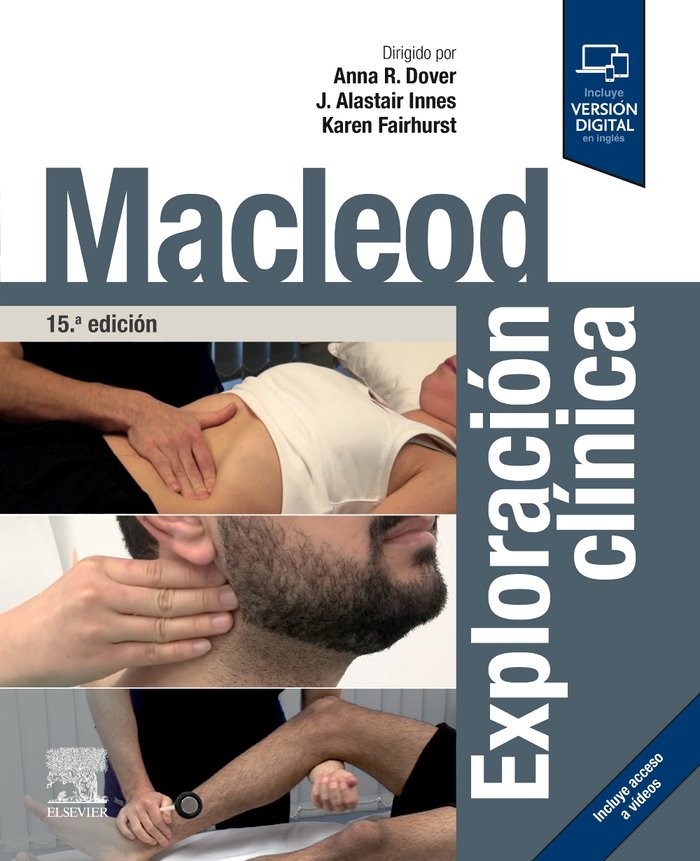 MACLEOD EXPLORACION CLINICA 15ª ED, de DOVER | portada del libro