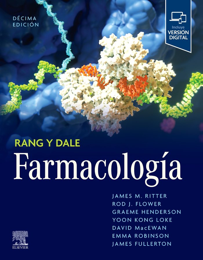 RANG Y DALE FARMACOLOGIA 10ª ED, de RITTER | portada del libro
