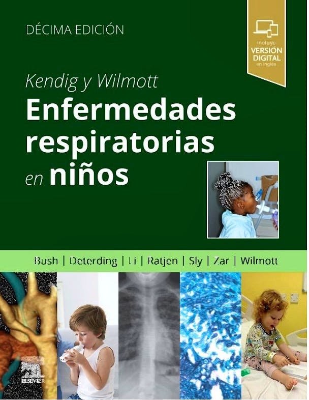 KENDIG Y WILMOTT ENFERMEDADES RESPIRATORIAS EN NIÑOS 10ªED, de BUSH | portada del libro