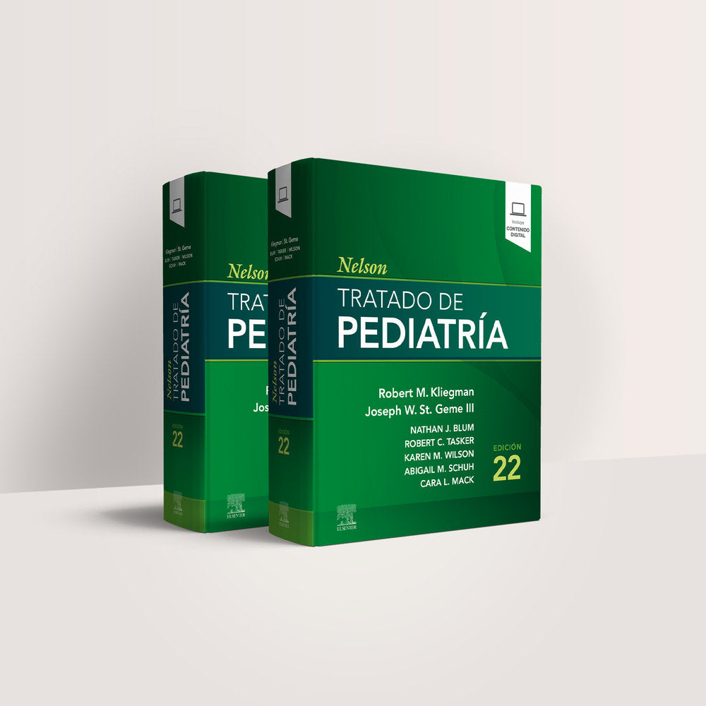NELSON TRATADO DE PEDIATRIA 22ª ED, de KLIEGMAN | portada del libro