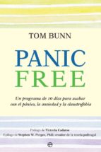 PANIC FREE, de TOM BUNN | portada del libro