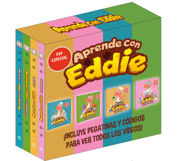 PACK APRENDE CON EDDIE, de EDDIE | portada del libro