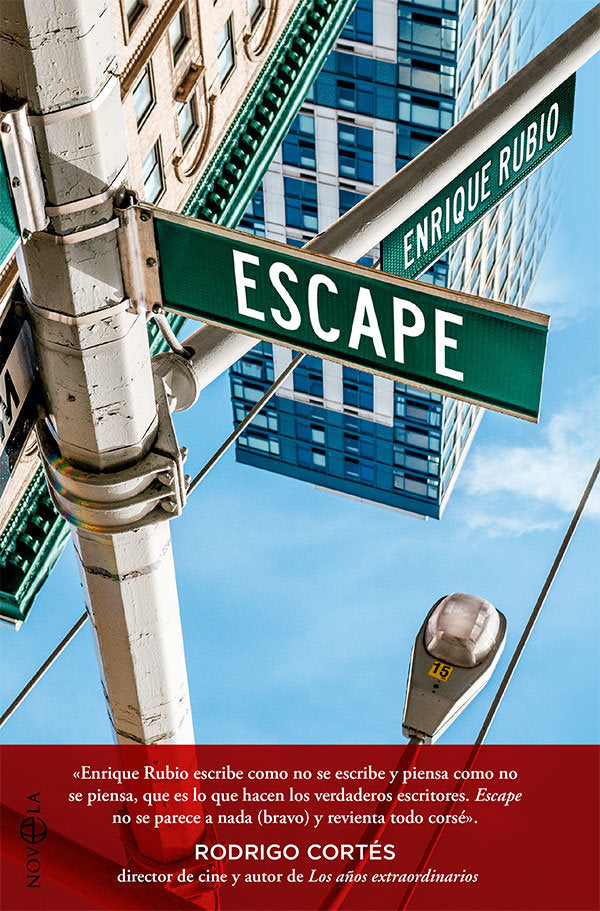 ESCAPE, de RUBIO, ENRIQUE | portada del libro