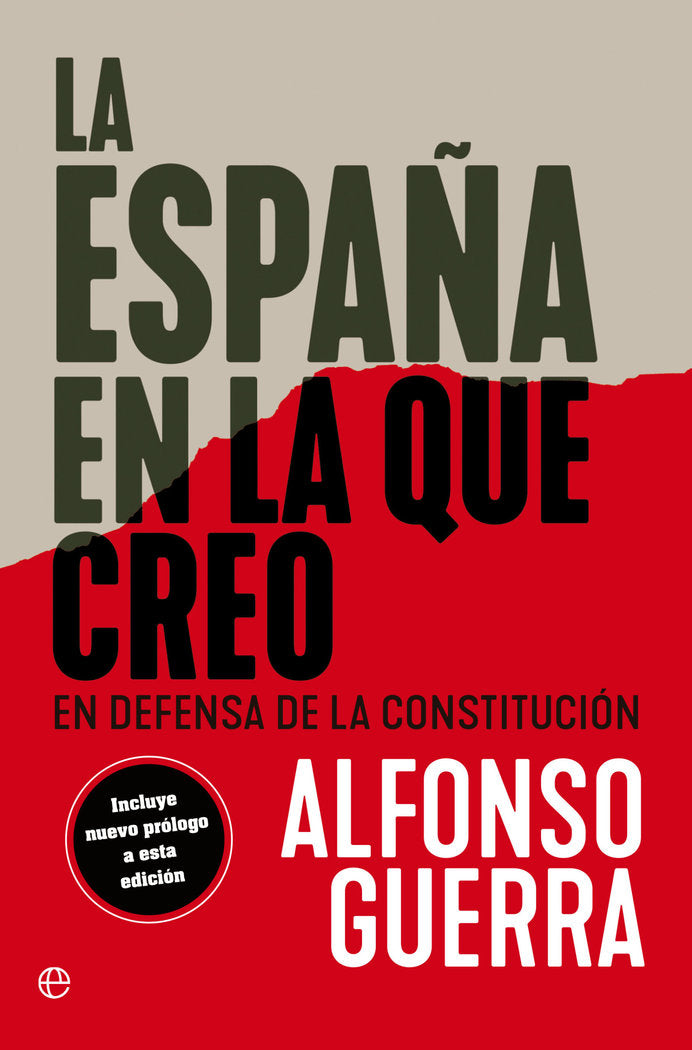 LA ESPAÑA EN LA QUE CREO RUST, de GUERRA, ALFONSO | portada del libro