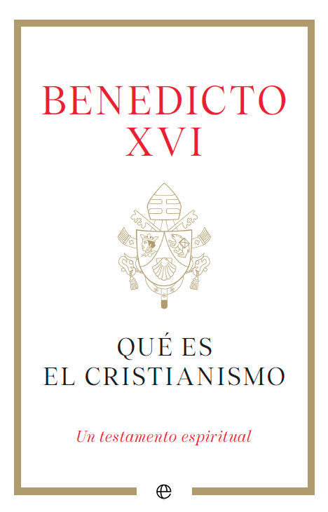 QUE ES EL CRISTIANISMO, de BENEDICTO XVI | portada del libro