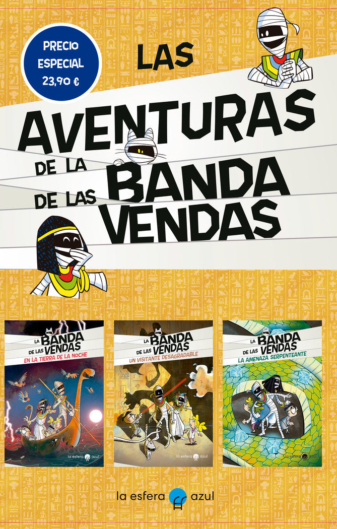 PACK LA BANDA DE LAS VENDAS, de VACIO | portada del libro