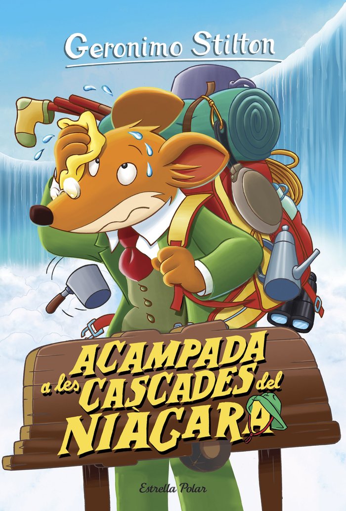 ACAMPADA A LES CASCADES DEL NIAGARA, de STILTON, GERONIMO | portada del libro