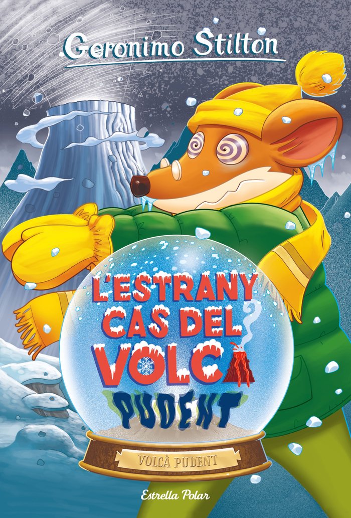 L'ESTRANY CAS DEL VOLCA PUDENT, de STILTON, GERONIMO | portada del libro
