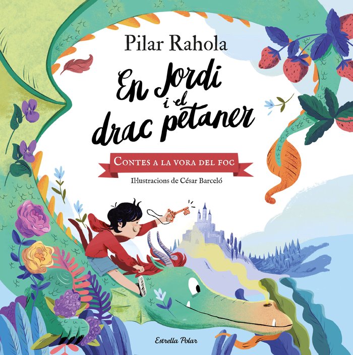 EN JORDI I EL DRAC PETANER, de RAHOLA, PILAR | portada del libro