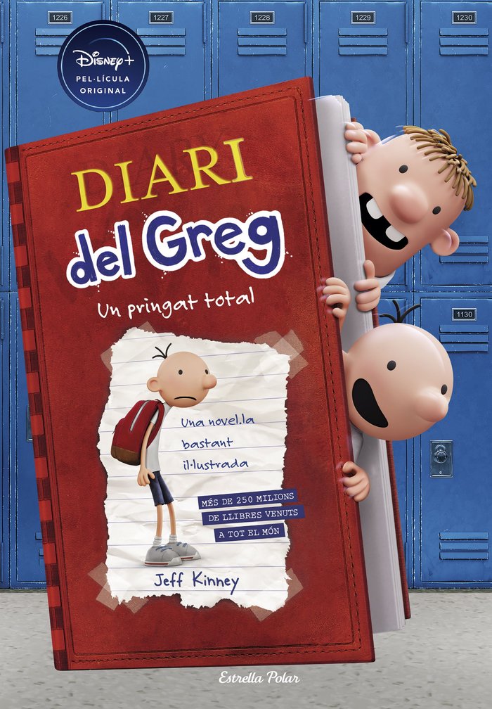 DIARI DEL GREG 1. UN PRINGAT TOTAL (EDICIO DISNEY), de KINNEY, JEFF | portada del libro