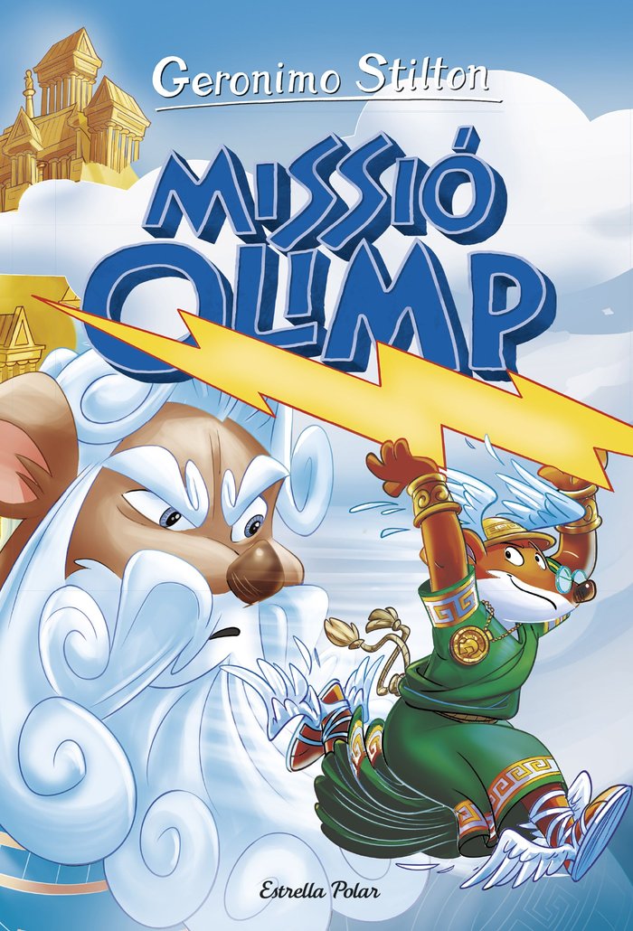VIATGE EN EL TEMPS 13. MISSIO OLIMP, de STILTON, GERONIMO | portada del libro