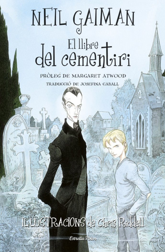 EL LLIBRE DEL CEMENTIRI, de GAIMAN, NEIL | portada del libro