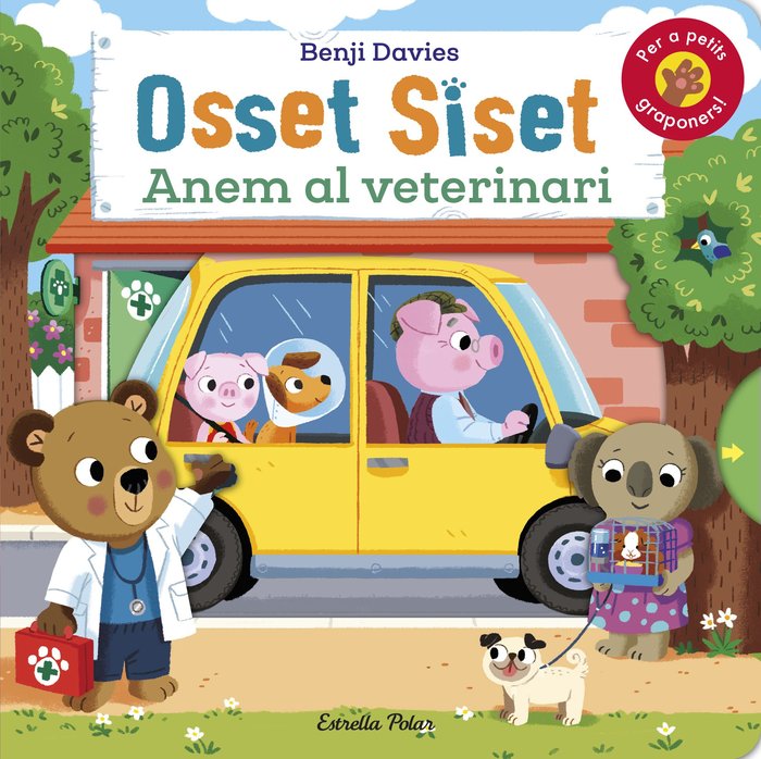 OSSET SISET. ANEM AL VETERINARI, de DAVIES, BENJI | portada del libro