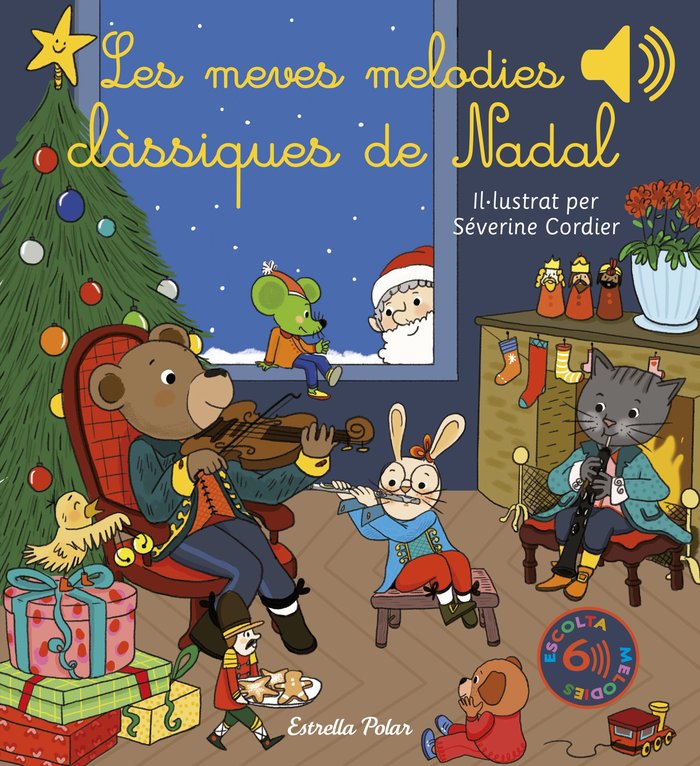 LES MEVES MELODIES CLASSIQUES DE NADAL, de CORDIER, SEVERINE | portada del libro