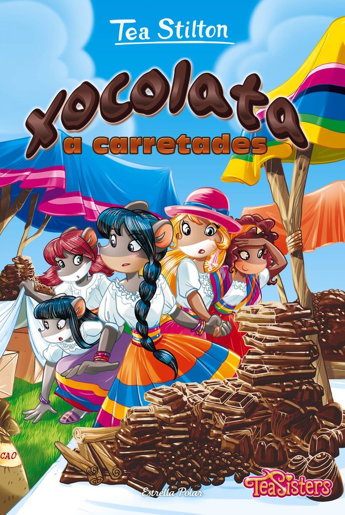 Xocolata a carretades, de STILTON, TEA | portada del libro