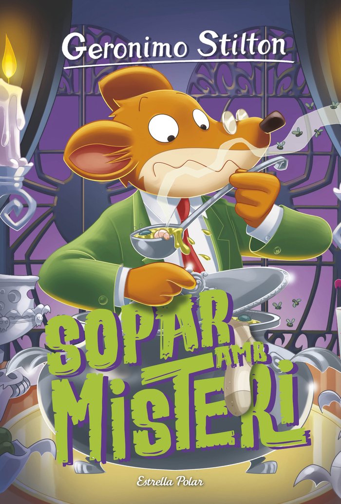 SOPAR AMB MISTERI, de STILTON, GERONIMO | portada del libro