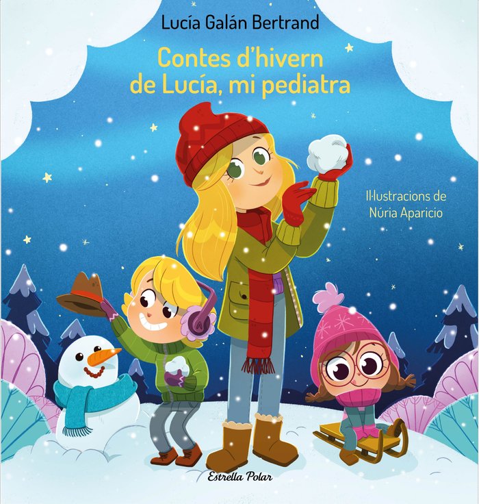 CONTES DHIVERN DE LUCIA MI PEDIATRA, de GALAN BERTRAND, LUCIA | portada del libro