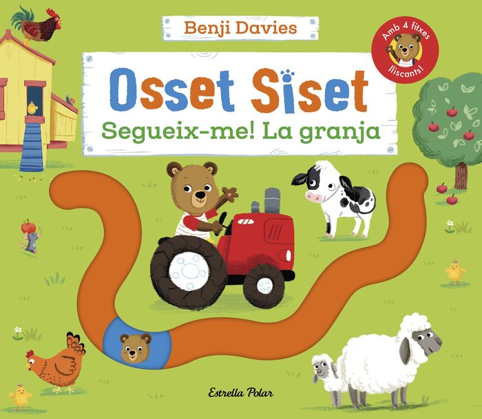 Osset Siset. Segueix-me! La granja, de DAVIES, BENJI | portada del libro