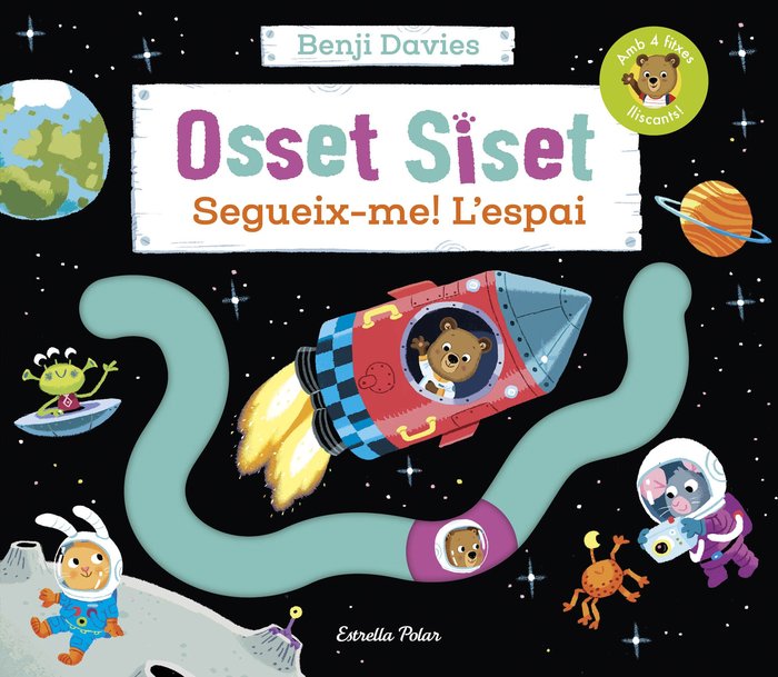 Osset Siset. Segueix-me! L'espai, de DAVIES, BENJI | portada del libro