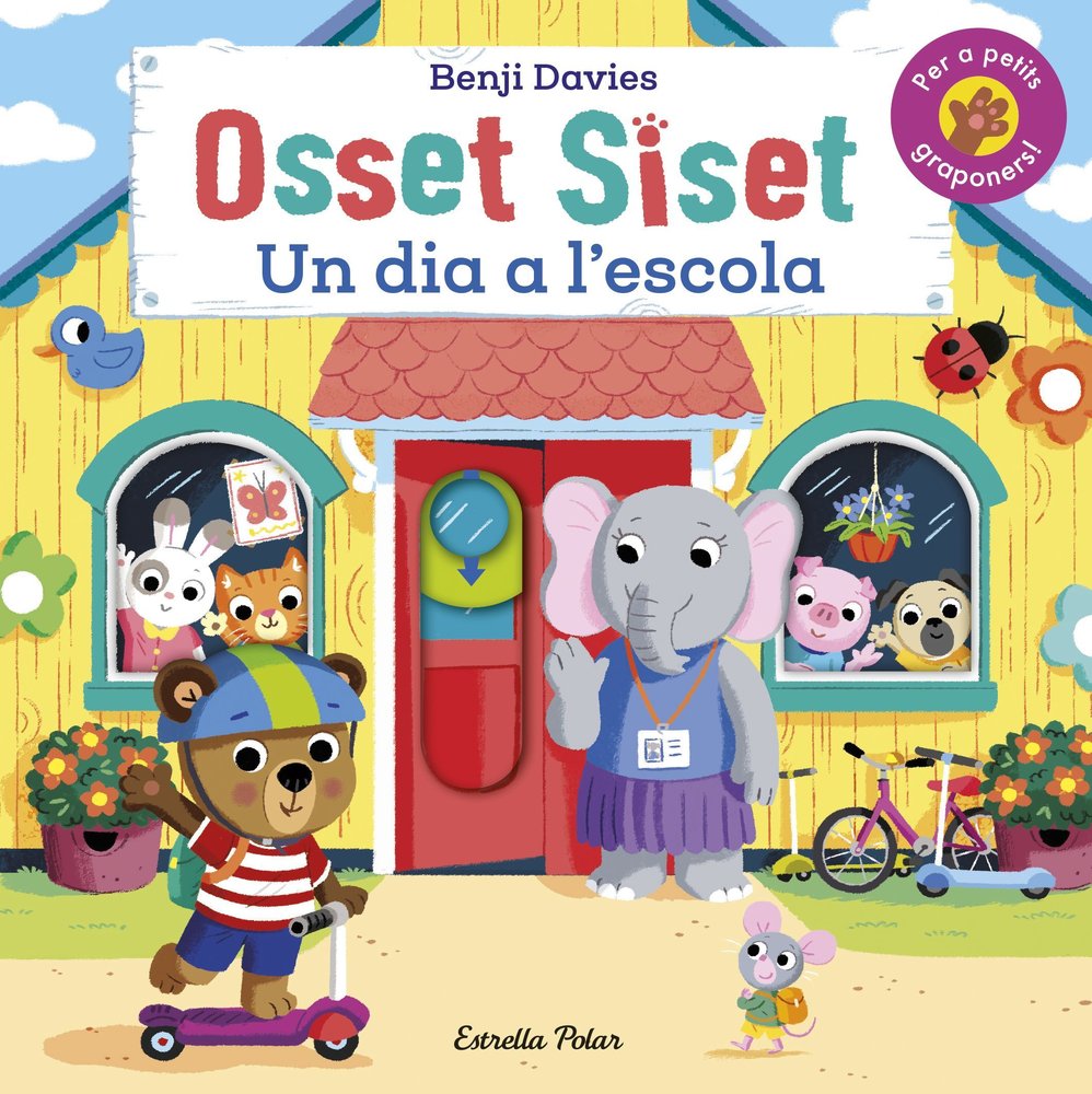 Osset Siset. Un dia a l'escola, de BENJI DAVIES | portada del libro