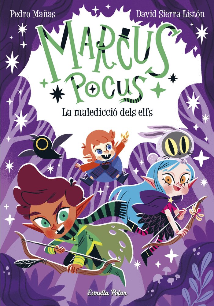 MARCUS POCUS 3 LA MALEDICCIO DELS ELFS, de PEDRO MAÑAS | portada del libro