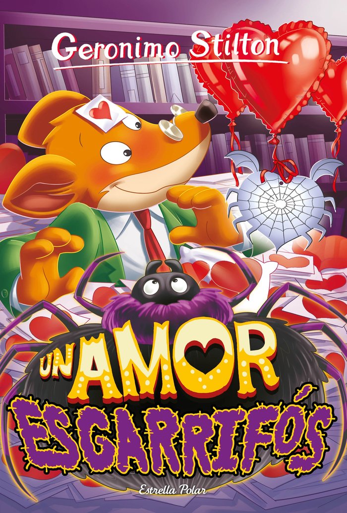 UN AMOR ESGARRIFOS, de STILTON, GERONIMO | portada del libro