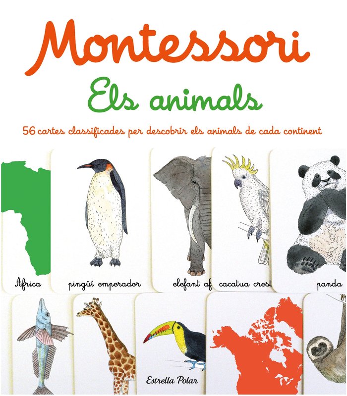 Montessori. Els animals, de HERRMANN, ÔVE | portada del libro