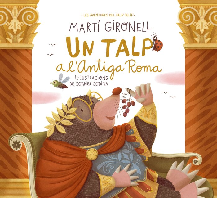 Un talp a l'Antiga Roma, de GIRONELL, MARTI | portada del libro