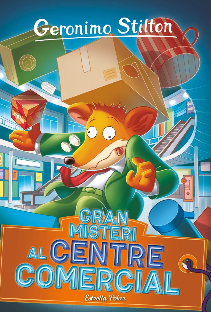GRAN MISTERI AL CENTRE COMERCIAL, de STILTON, GERONIMO | portada del libro