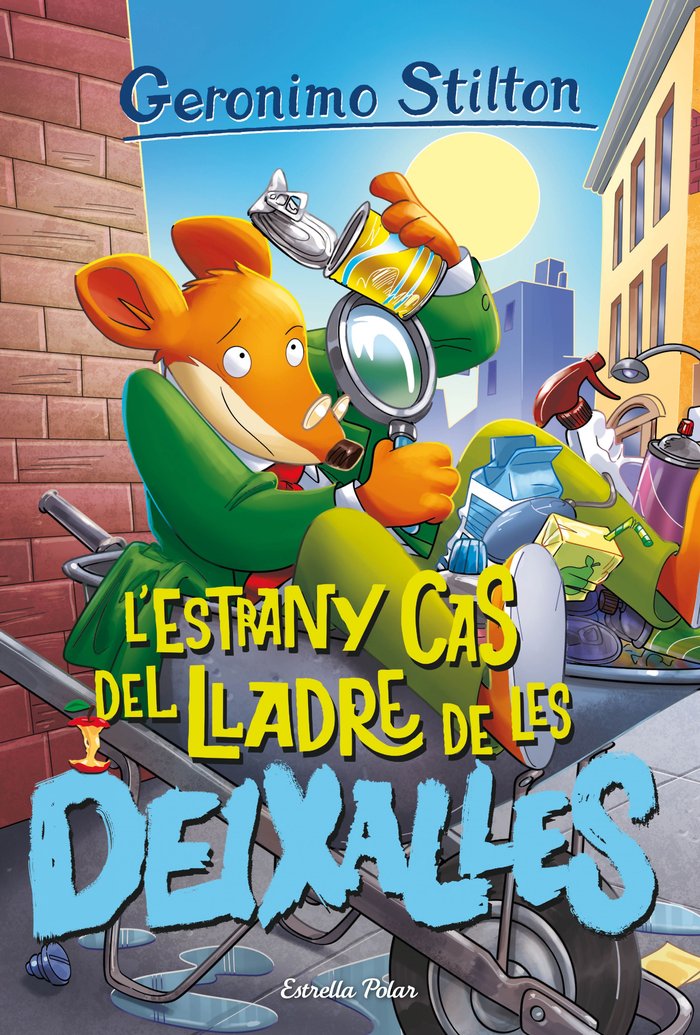 L'ESTRANY CAS DEL LLADRE DE LES DEIXALLES, de STILTON, GERONIMO | portada del libro