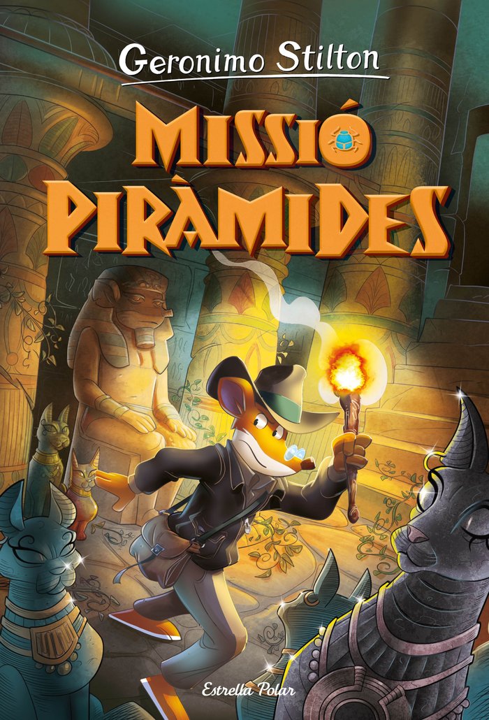 VIATGE EN EL TEMPS 14. MISSIO PIRAMIDES, de STILTON, GERONIMO | portada del libro