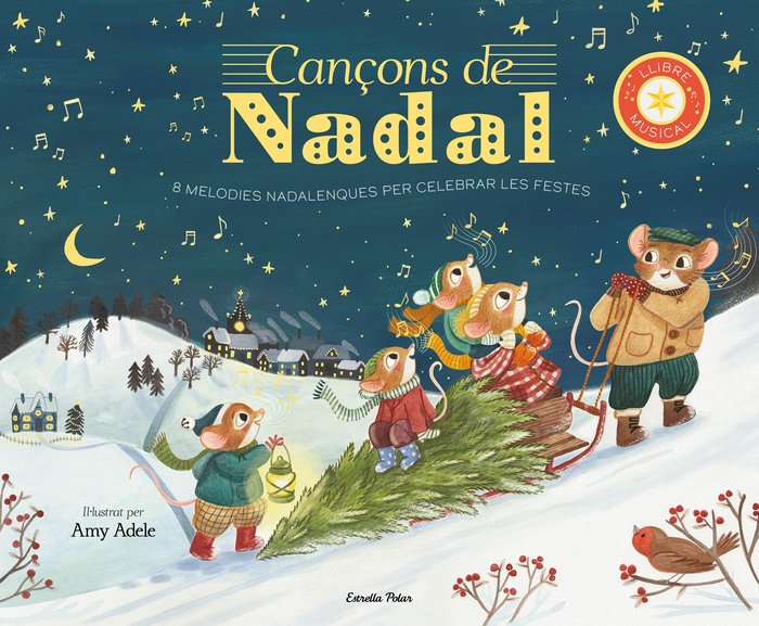 CANCONS DE NADAL LLIBRE MUSICAL, de COTTON, KATIE | portada del libro