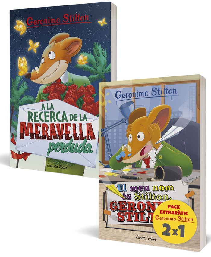 GERONIMO STILTON. PACK EXTRARATIC, de STILTON, GERONIMO | portada del libro