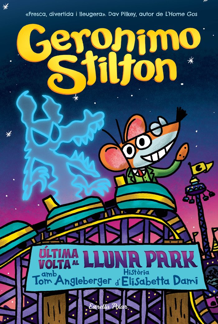 GERONIMO STILTON NOVELLA GRAFICA 4 ULTIMA VOLTA LLUNA PARK, de GERONIMO STILTON | portada del libro