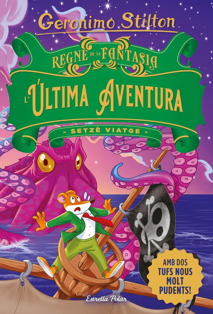 REGNE DE LA FANTASIA LULTIMA AVENTURA, de STILTON, GERONIMO | portada del libro