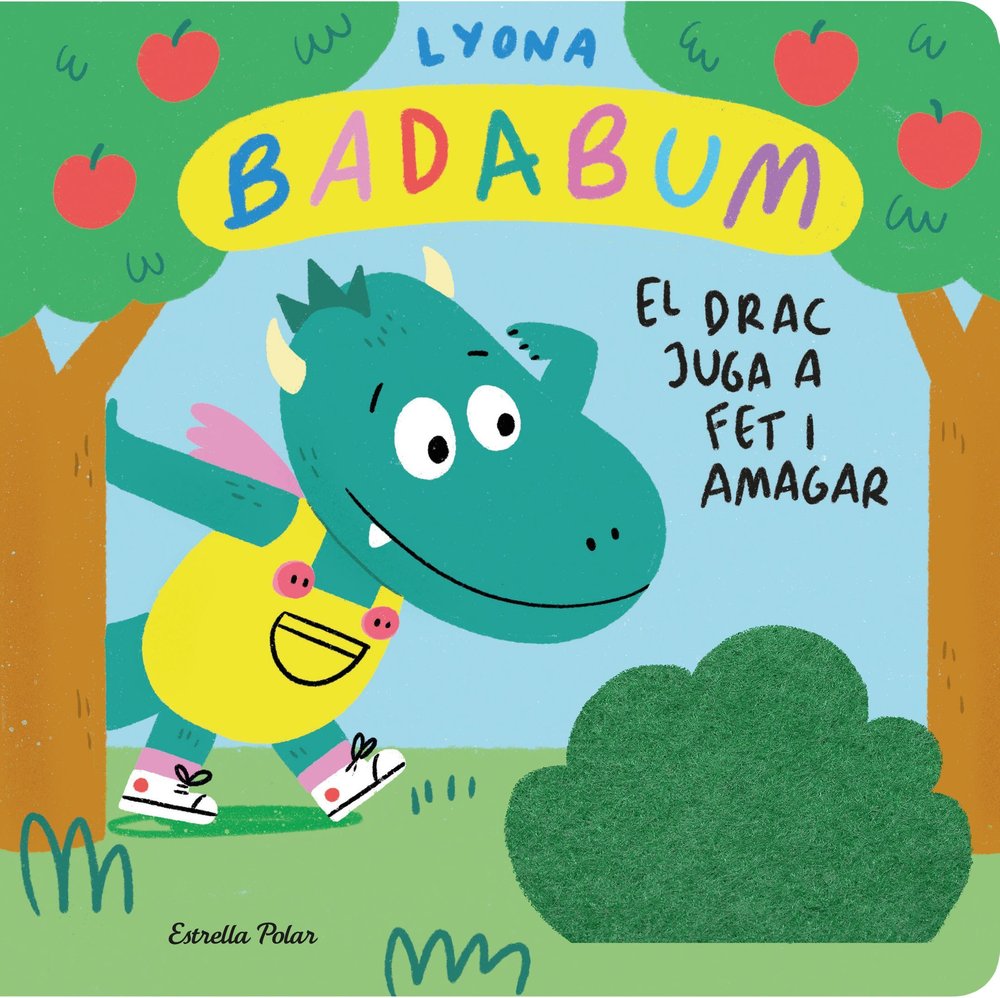 Badabum:el drac juga a fet i amagar, de LYONA | portada del libro