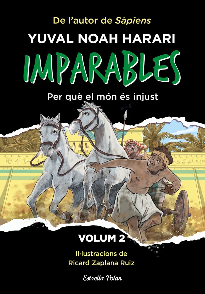 IMPARABLES 2 PER QUE EL MON ES INJUST, de NOAH HARARI | portada del libro