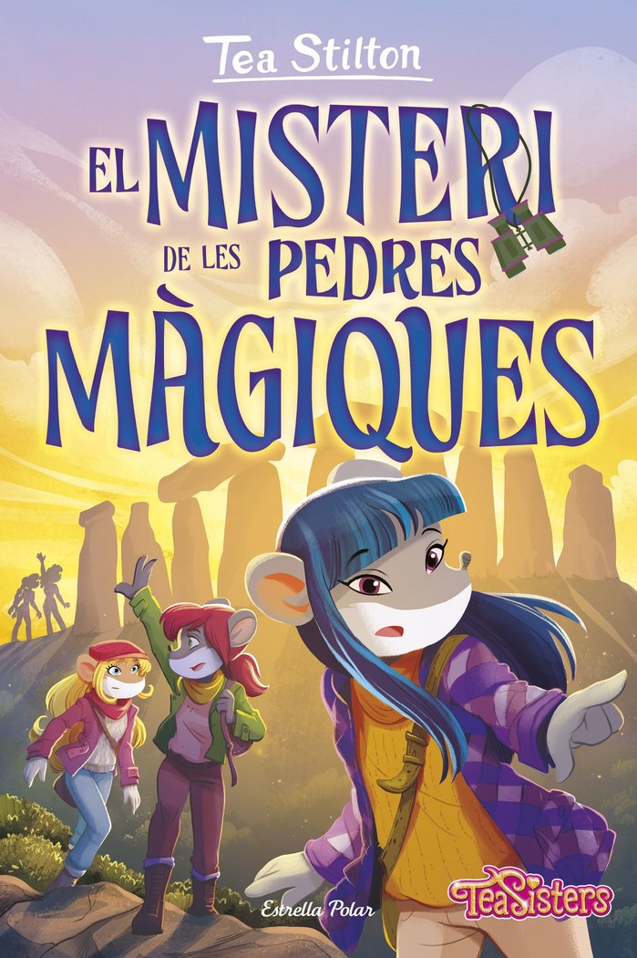 EL MISTERI DE LES PEDRES MAGIQUES, de STILTON, TEA | portada del libro