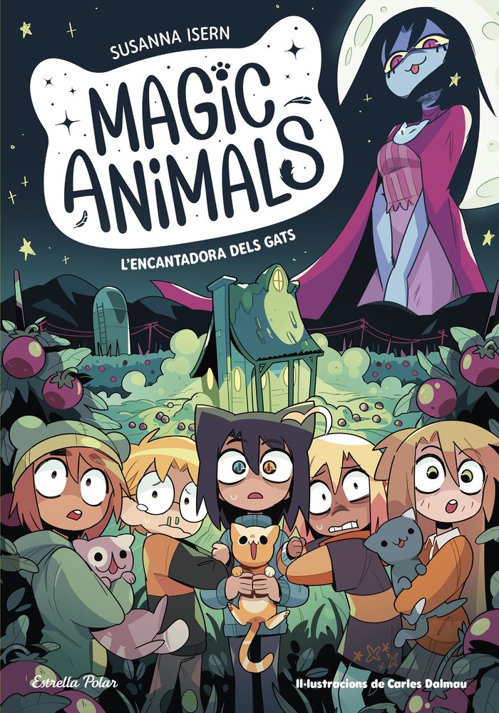 MAGIC ANIMALS 5 LENCANTADORA DELS GATS, de ISERN, SUSANNA | portada del libro