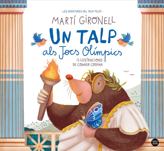 UN TALP ALS JOCS OLIMPICS, de GIRONELL, MARTI | portada del libro