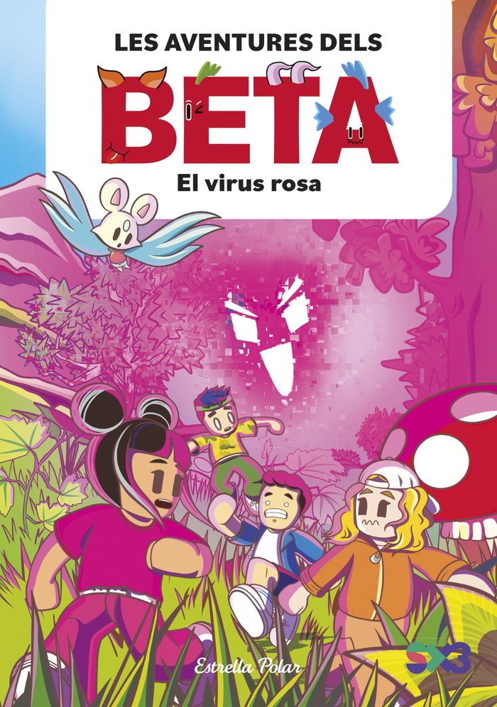 Aventures dels beta:el virus rosa | portada del libro