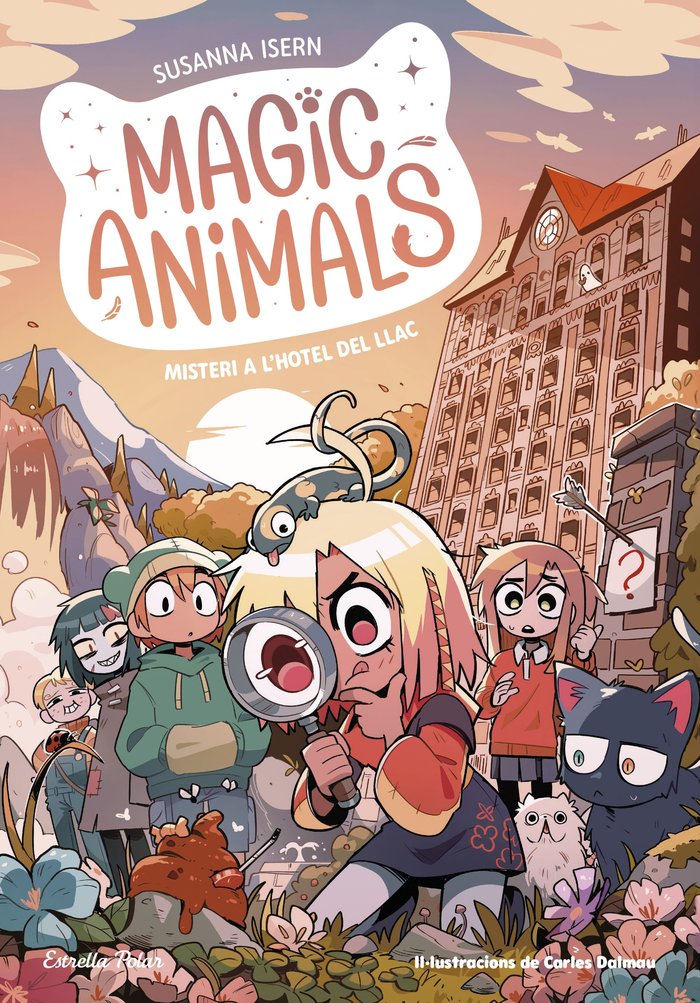 MAGIC ANIMALS 6 MISTERI A LHOTEL DEL LLAC, de SUSANNA ISERN | portada del libro