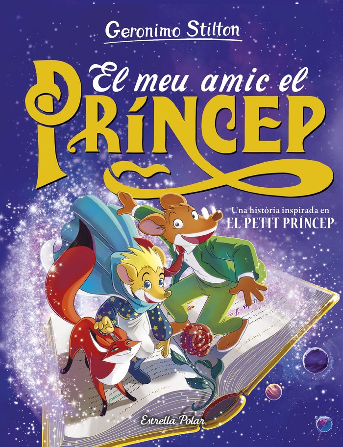 EL MEU AMIC EL PRINCEP, de STILTON, GERONIMO | portada del libro