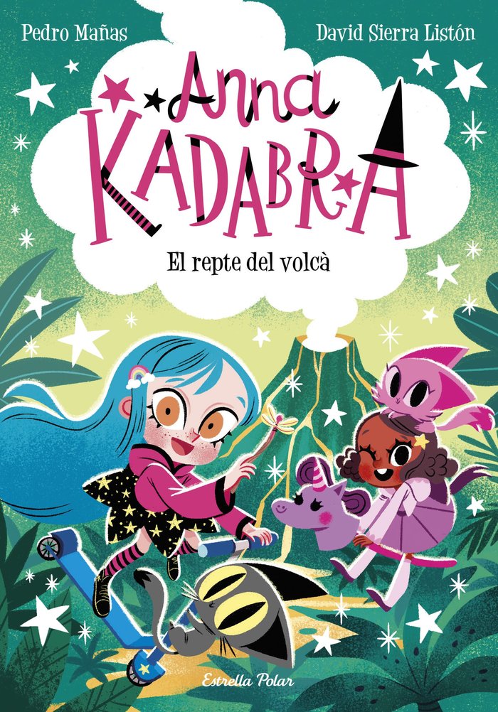 ANNA KADABRA 14. EL REPTE DEL VOLCA, de MAÑAS, PEDRO | portada del libro