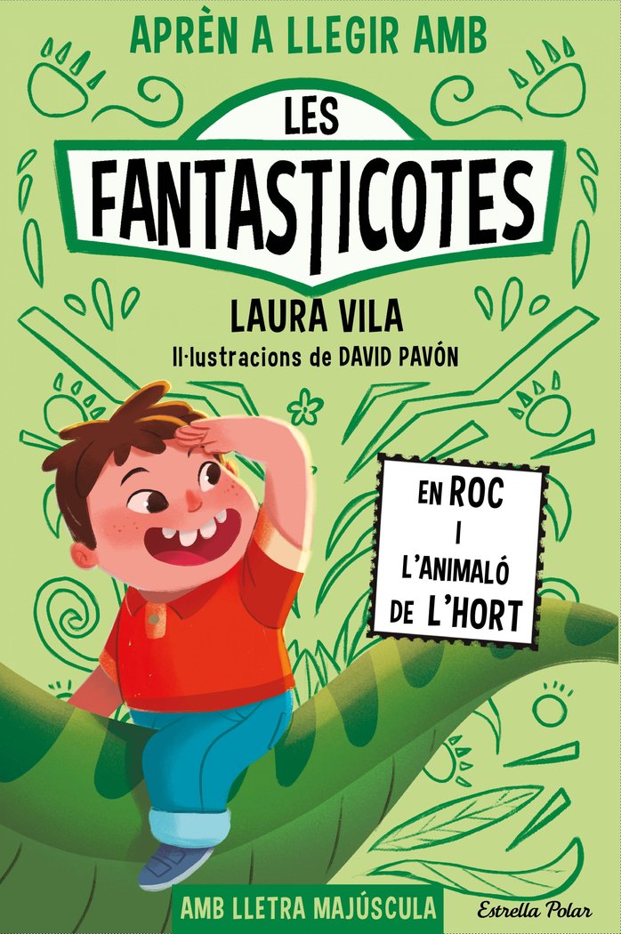 APREN A LLEGIR AMB LES FANTASTICOTES 10 EN ROC I L'ANIMALO, de VILA, LAURA | portada del libro