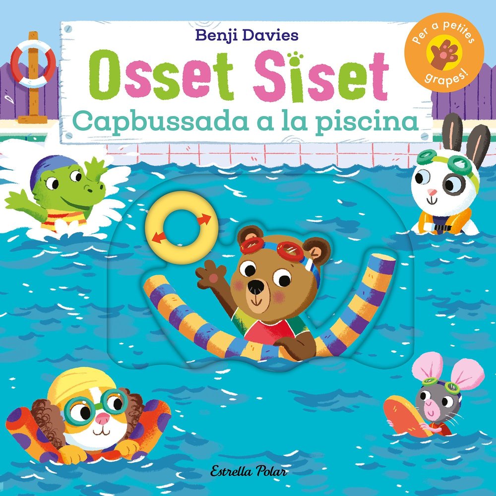 OSSET SISET. CAPBUSSADA A LA PISCINA, de DAVIES, BENJI | portada del libro